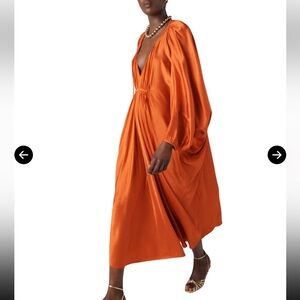 DVF Remi Dress Orange S